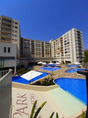 Park Veredas - Flat Completo, mobília de alto padrão - rio interditado temporariamente